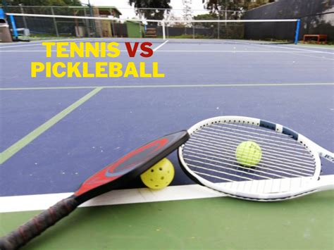 Tennis VS Pickleball: What's the Key Differences?