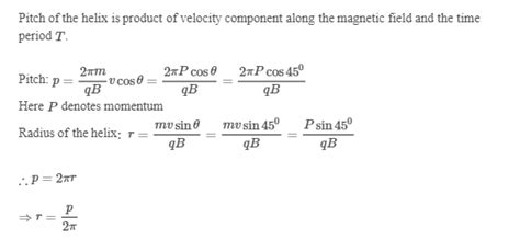 A charged particle enters a uniform magnetic field with velocity vector ...