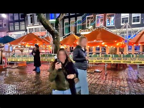 Rembrandtplein Amsterdam Live Walk (Pubs, Restaurants, Streets, History ...