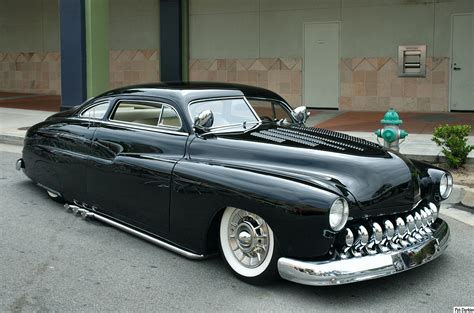 1949 Mercury Coupe - lead sled - black - fvr - Ford Products - Antique ...