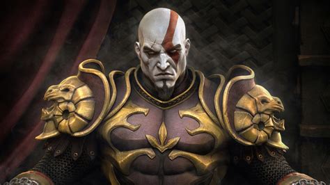 2248x2248 Resolution Kratos God of War in Throne 2248x2248 Resolution ...