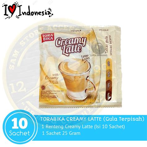 Torabika Coffee / Torabika Creamy Latte 1 Renteng / 1 Renceng 10 ...