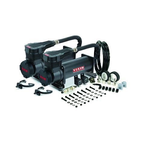 Viair Dual 485C 12 Volt 200 PSI Chrome Air Accessories Compressor Kit ...