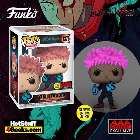 2023 NEW Yuji Itadori (Divergent Fist) Glow Funko Pop! AAA