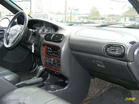 2000 Chrysler Cirrus LXi Agate Black Dashboard Photo #38785029 ...