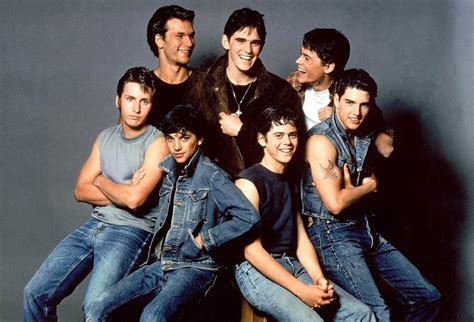 The cast of The Outsiders (1983). : OldSchoolCool