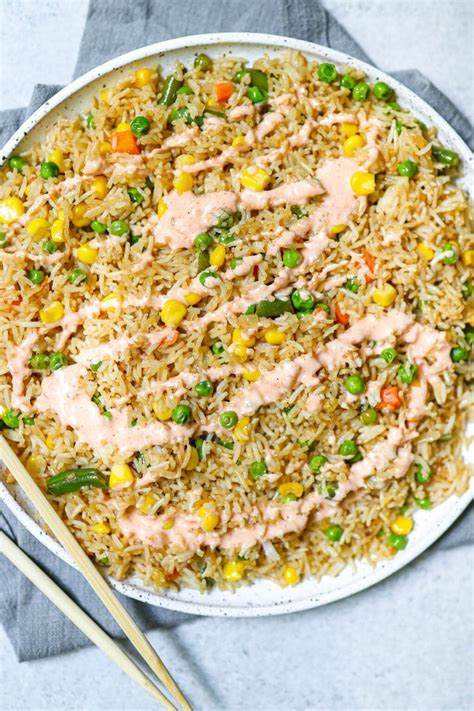 Hibachi Fried Rice With Yum Yum Sauce - Legally Healthy Blonde