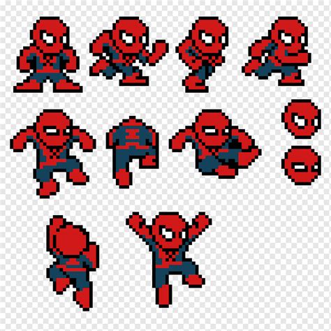 11 Sprites Ideas Spiderman Sprite Pixel Art | Images and Photos finder