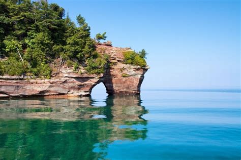 Northern shore of Grand Island on Lake Superior Michigan - Photorator