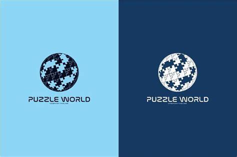 World Puzzle Logo - LogoDix