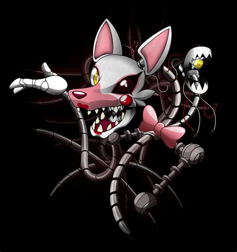 FNaF 2 - Foxy 2.0 (Mangle) by BasilLoon on DeviantArt