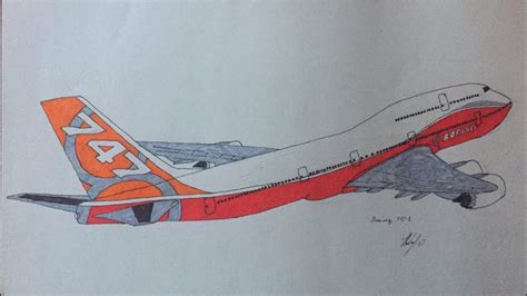 Boeing 747 Drawing