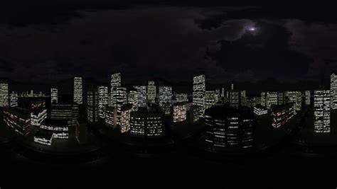 Night HDRI Equidistant Spherical Panorama Environment Map, 3D Rendering ...