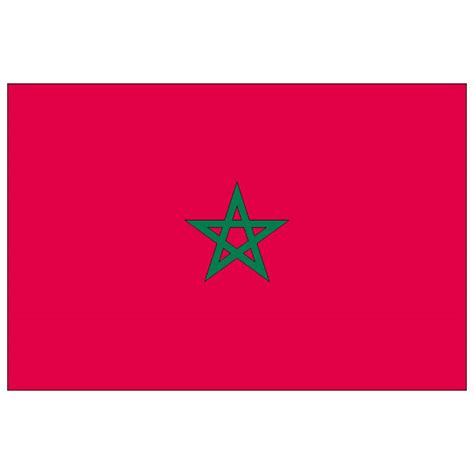 Morocco flag Royalty-free Stock Vector Images