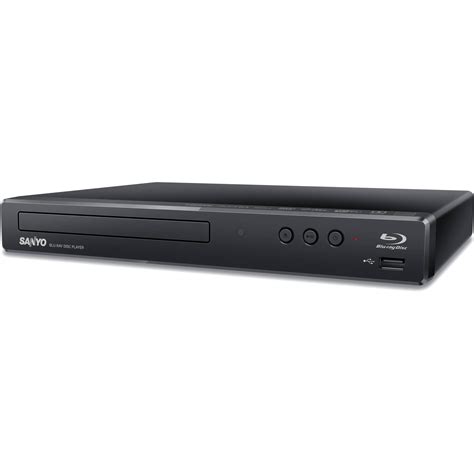 Sanyo 1080p Ultra-Slim Full HD Blu-ray Disc/DVD Player with Built-in Wi ...