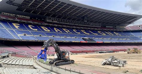 Camp Nou renovations won't be finished on time, Barcelona set to extend ...