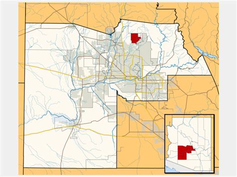 Cave Creek, AZ - Geographic Facts & Maps - MapSof.net