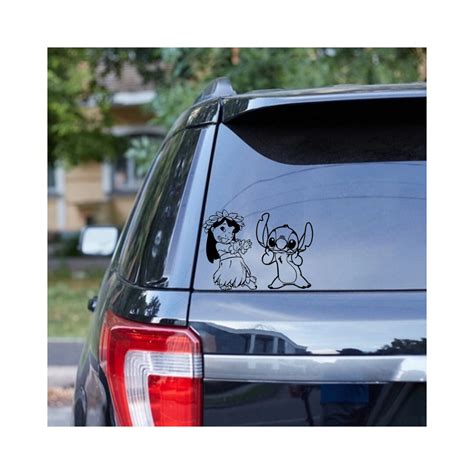 Parts & Accessories Car & Truck Parts Lilo & Stitch Rear Window Decal ...