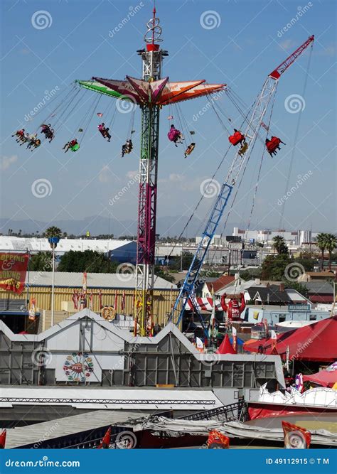 Arizona State Fair 2014 - Epic Arial Rides Editorial Image - Image of ...