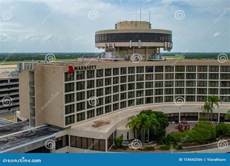 Tampa International Marriott at Tampa International Airport Editorial ...