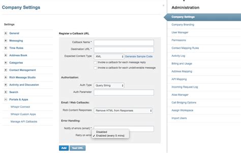 Whispir Callbacks | Enhanced Error Handling | Whispir