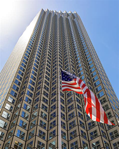 United States Flag in Miami Downtown Photograph by Luis GA - Pixels