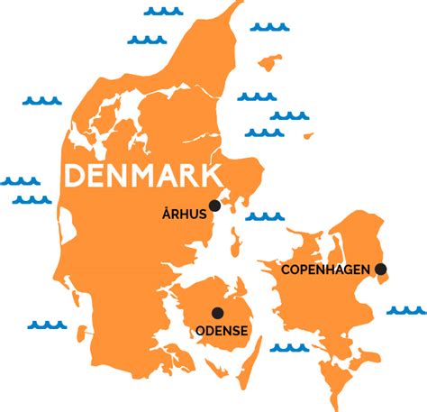 Map of Denmark | RailPass.com