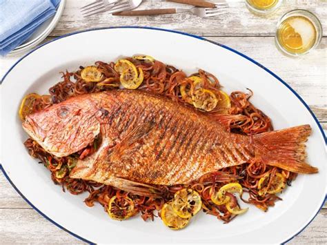 Spanish-Style Grilled Fish Recipe | Duff Goldman | Food Network