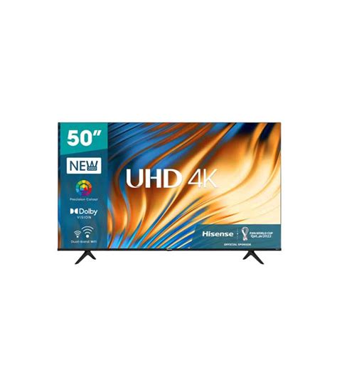 Buy Hisense 50 Inch 4K UHD Smart TV A7 - Black | Elly Deals