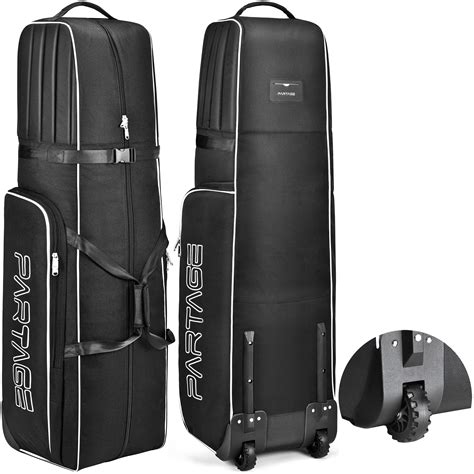 Partage Golf Travel Bag with Wheels, Golf Travel Case for Airlines ...