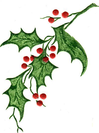 Holly Leaves ~ Karen's Whimsy | Watercolor christmas cards, Christmas ...