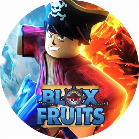 Painel Redondo Blox Fruits | Elo7 Produtos Especiais