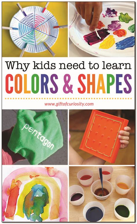 Why learning colors and shapes is so important for young children ...