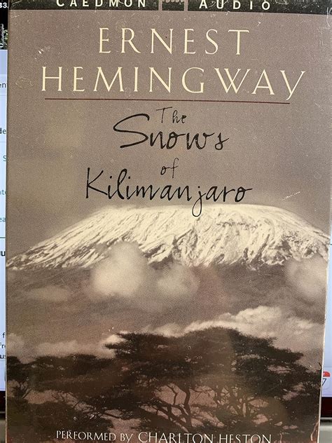 Amazon.com: The Snows of Kilimanjaro: 9780898459555: Hemingway, Ernest ...