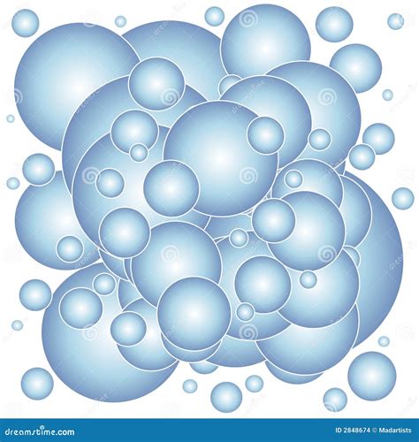 Soap Suds Bubbles Clip Art Stock Images - Image: 2848674