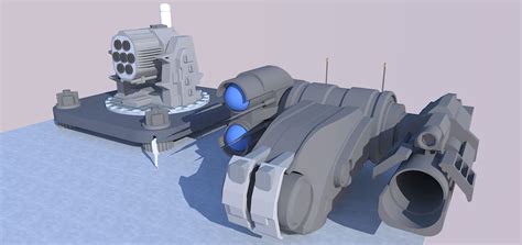 Laser turret 1 by Jon-Michael-May on DeviantArt