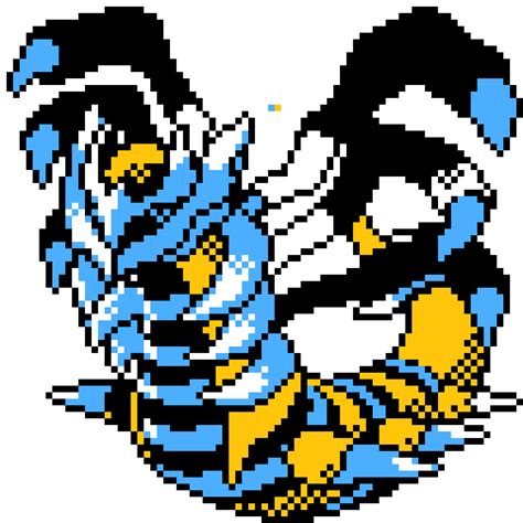 Giratina (Origin) (Shiny) Vintage Sprite Design by ninboy01 on DeviantArt