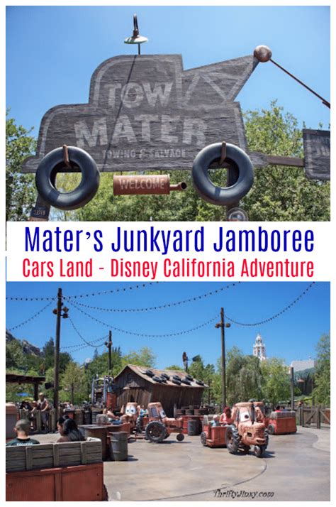 Visit Mater’s Junkyard Jamboree - Cars Land at Disney California ...