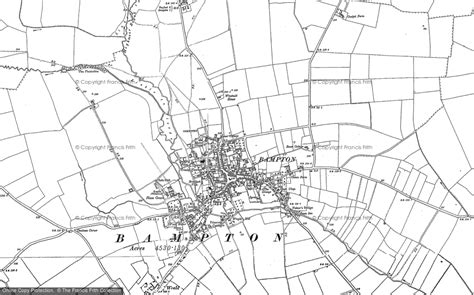 Old Maps of Bampton, Oxfordshire - Francis Frith