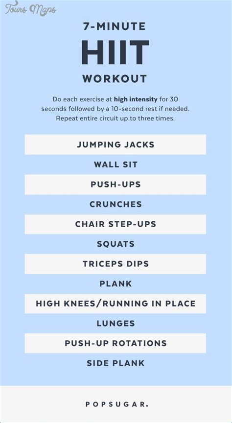 A 10-Minute HIIT Workout You Can Do In Your Home - ToursMaps.com