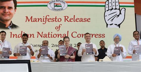 Indian National Congress Party Manifesto - Vote India