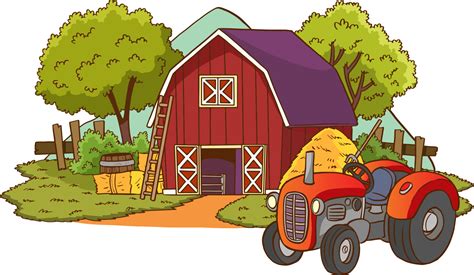 Farmer Family Clipart Cute