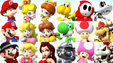 Mario Kart Tour - All Characters - YouTube