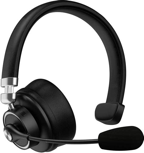 LUXMO Trucker Bluetooth Headset, Wireless Headphone Over The Head ...