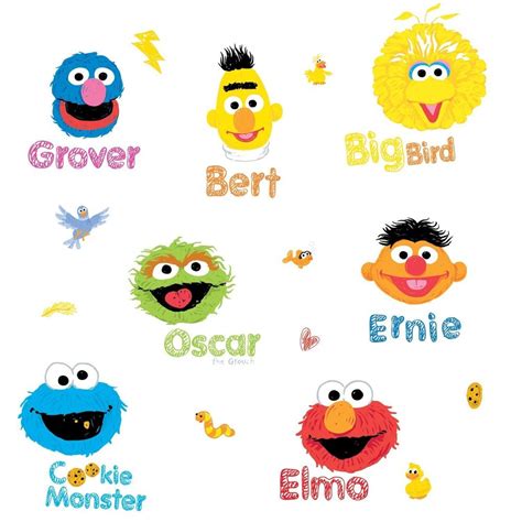 Sesame Street Characters Printable