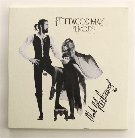 MICK FLEETWOOD MAC SIGNED AUTOGRAPH ALBUM VINYL RECORD - RUMOURS BOX ...