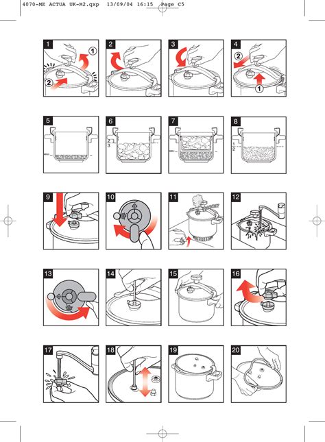 Groupe Seb Usa T Fal Actua Pressure Cooker Users Manual