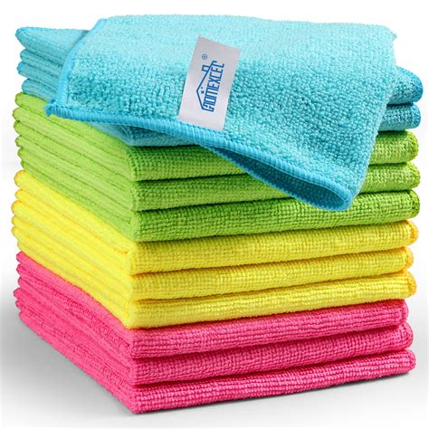 Buy HOMEXCEL Microfiber Cleaning Cloth,12 Pack Cleaning Rag,Cleaning ...