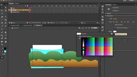 Adobe Animate Background Templates