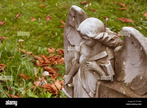 Sad Angel Statue